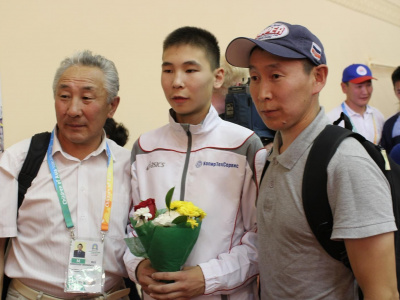 Первый день соревнований по мас-рестлингу принес Якутии две золотые медали.