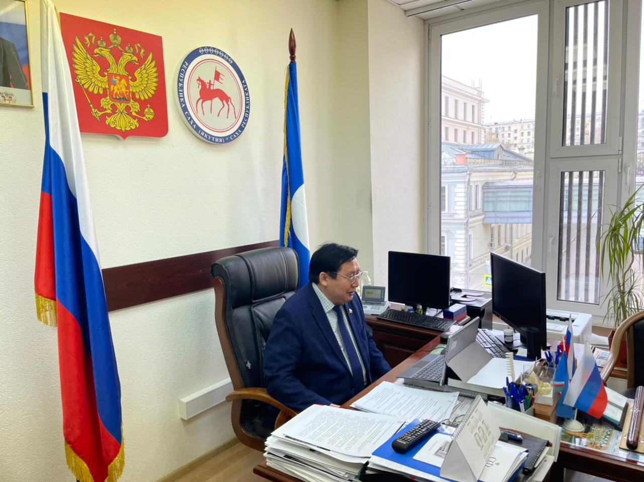 Сенатор Александр Акимов провел заседание Президиума Международной федерации мас-рестлинга.