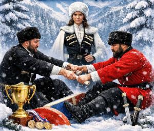 Отличный результат показали по итогам года мас-рестлеры Кабардино-Балкарии