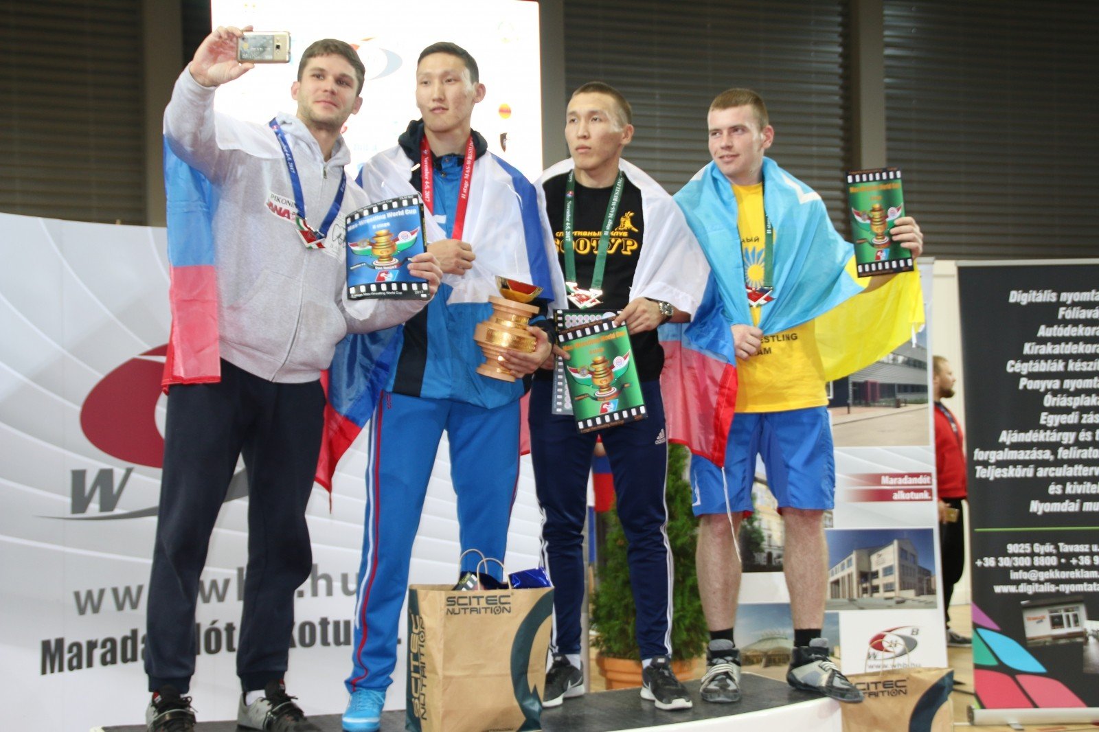 Победители и призеры второго этапа Кубка мира на призы Ил Дархана Республики Саха (Якутия)