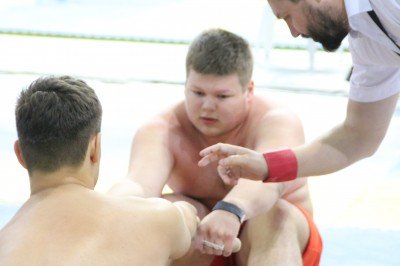 Поединки юных мас-рестлеров в Уфе