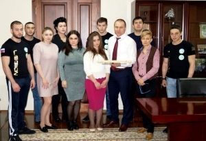Министр спорта Кабардино-Балкарии встретился со сборной командой республики по мас-рестлингу