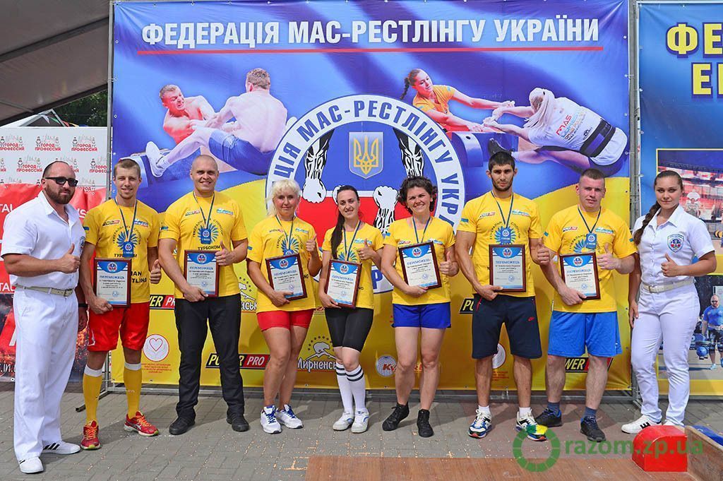 Сборная Украины готовится к выступлению на Кубке Мира по мас-рестлингу