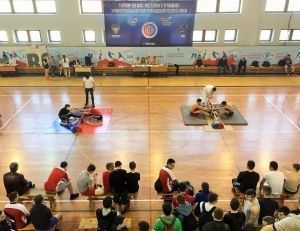 В Чебоксарах состоялся турнир по мас-рестлингу в рамках Универсиады вузов Чувашской Республики