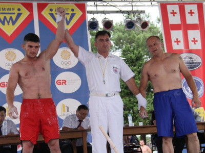 	В Грузии завершился чемпионат Европы по мас-рестлингу.