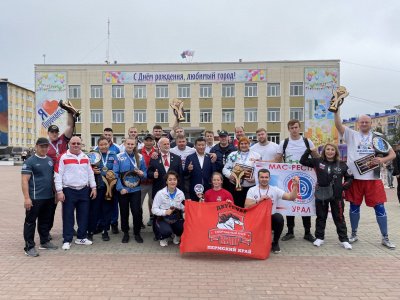 Сергей Фролкин и Татьяна Баишева - абсолютные чемпионы России по мас-рестлингу!