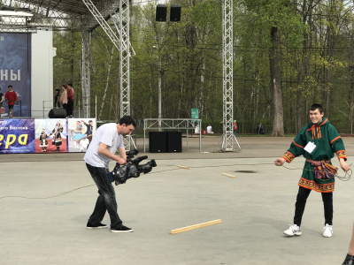 Северяне показали свое спортивное мастерство в московском парке