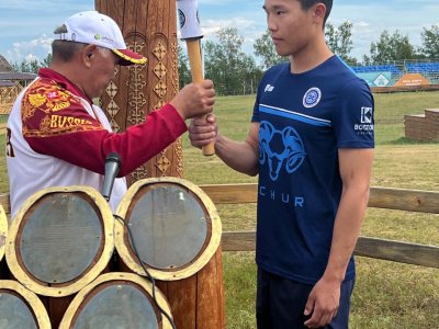 Огонь VII чемпионата мира по мас-рестлингу отправился в Монголию