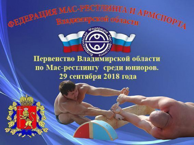 Во Владимире провели областные соревнования среди юношей, девушек, юниоров и юниорок по мас-рестлингу