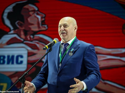 Егор Борисов открыл финальный этап Кубка мира по мас-рестлингу в Москве