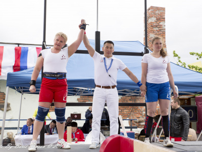 ФОТО: В Риге впервые прошел чемпионат Европы по мас-рестлингу 