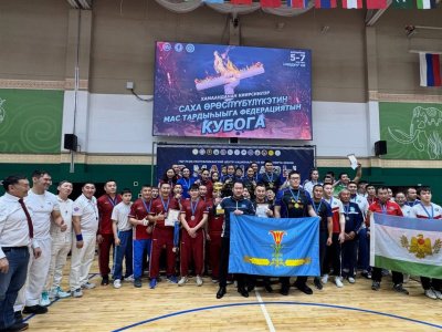 Победители Первой и Высшей лиг Кубка Федерации по мас-рестлингу в Якутии