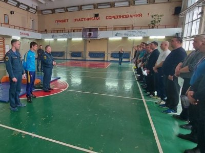 Соревнования силовых структур в мас-рестлинге