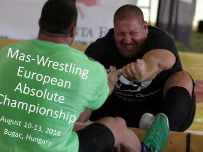 Чемпионат Европы по мас-рестлингу  в абсолютной весовой категории
