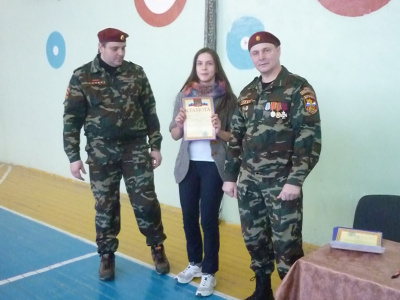 Благодарим ветеранов СОБР