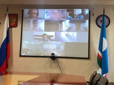 Михаил Гуляев провел видеоконференцию с коллегами из российских регионов