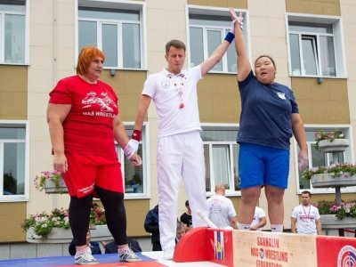 На Сахалине подвели итоги чемпионата России по мас-рестлингу