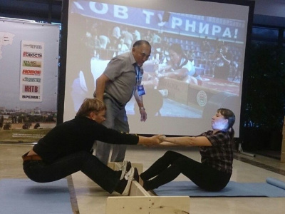 Состоялся «чемпионат России» по мас-рестлингу среди журналистов
