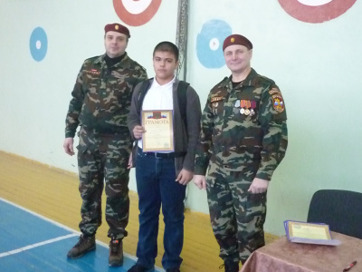 Благодарим ветеранов СОБР