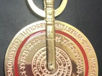 Уникальные медали для чемпионата Европы по мас-рестлингу от ювелирной фирмы «Киэргэ»