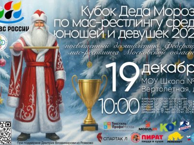 В Подмосковье полным ходом идет подготовка к Кубку Деда Мороза