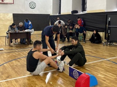 Студенты Тывы продолжают знакомство с мас-рестлингом