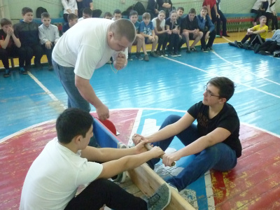 Благодарим ветеранов СОБР