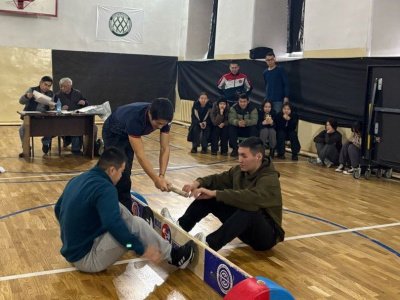 Студенты Тывы продолжают знакомство с мас-рестлингом