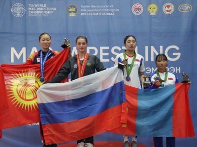 Юношеская сборная команда России по мас-рестлингу - первая в мире!