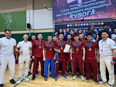 Победители Первой и Высшей лиг Кубка Федерации по мас-рестлингу в Якутии