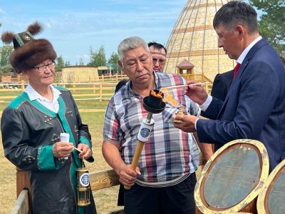 Огонь VII чемпионата мира по мас-рестлингу отправился в Монголию