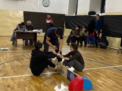 Студенты Тывы продолжают знакомство с мас-рестлингом