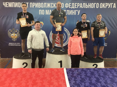 В Чебоксарах подвел итоги чемпионат Приволжского федерального округа по мас-рестлингу