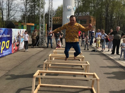 Северяне показали свое спортивное мастерство в московском парке