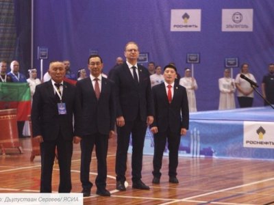 В Нерюнгри торжественно открыли чемпионат России по мас-рестлингу