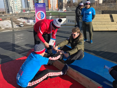 Мас-рестлинг увидели на Зимней Универсиаде в Красноярске