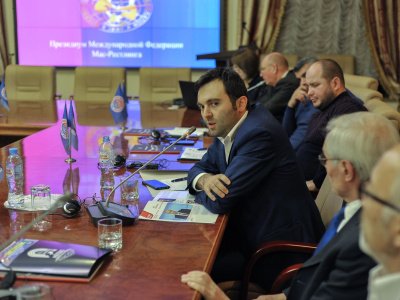 В Москве собрались руководители национальных федераций мас-рестлинга. Фото