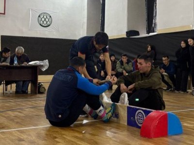 Студенты Тывы продолжают знакомство с мас-рестлингом
