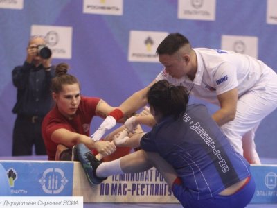 Якутские мас-рестлеры завоевали четыре золота чемпионата России 