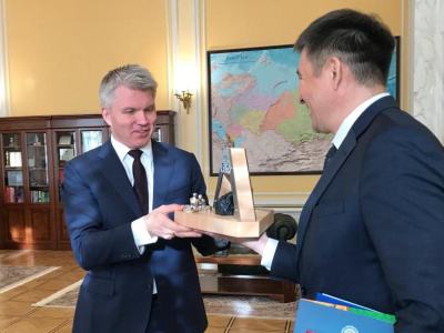 Иннокентий Григорьев встретился с министром спорта России 