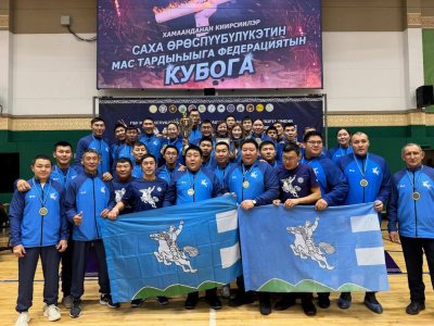 Победители Первой и Высшей лиг Кубка Федерации по мас-рестлингу в Якутии