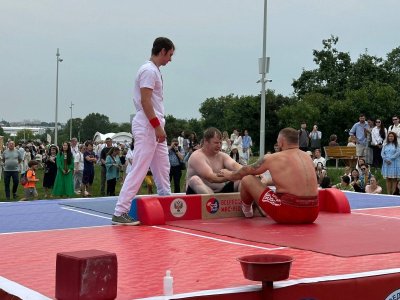 Мемориал Героя Советского Союза Ф.М. Охлопкова по мас-рестлингу состоялся в Москве