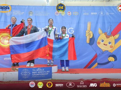 Поздравляем победителей и призеров Первенства мира по мас-рестлингу!