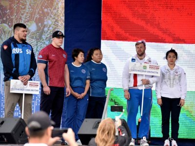 Сергей Фролкин и Татьяна Баишева - абсолютные чемпионы России по мас-рестлингу!