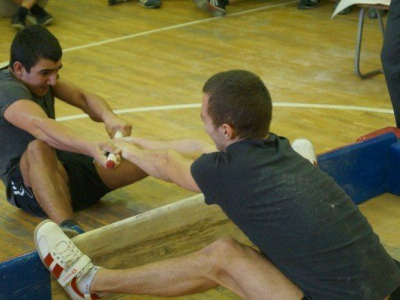 Традиционным осуохаем  завершились соревнования в Ростове-на-Дону.