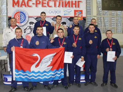 Первенство по мас-рестлингу в Долгопрудном
