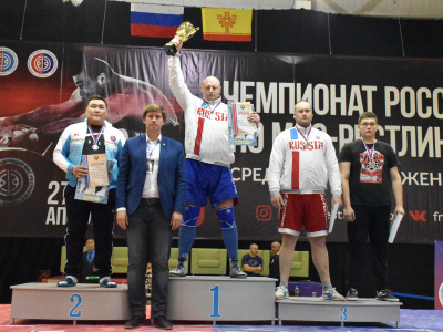 Разыграны медали чемпионата России по мас-рестлингу