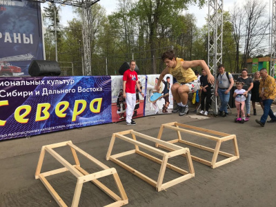Северяне показали свое спортивное мастерство в московском парке