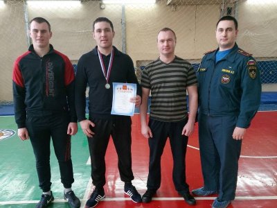 Соревнования силовых структур в мас-рестлинге