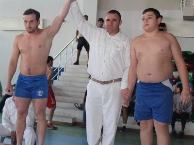 22 марта в Азербайджане состоялся 3-й Открытый чемпионат страны по мас-рестлингу. Фото